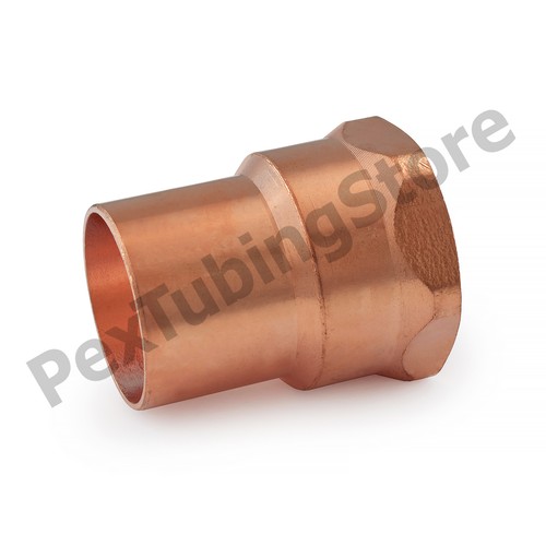 1" C x 1" Female NPT Threaded Copper Adapter