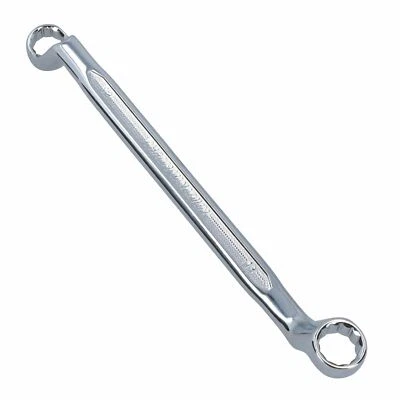 AB TOOLS Double Ended Metric 12mm + 13mm Ring Obstruction Spanner Wrench 75 Offset
