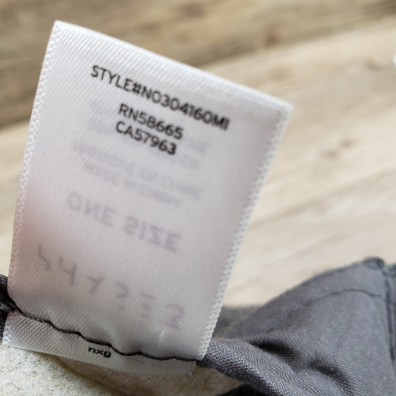 Phase 3 Wool Baseball Hat Cap Strap Back Gray Cro… - image 6