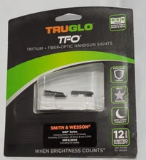 TRUGLO TFO Fiber Optic Handgun Sight Set - TG131MPTP