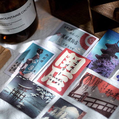 50X Japanese Paper Sticker Scrapbooking Planner Stationery Diary Journal Card - Picture 6 of 15