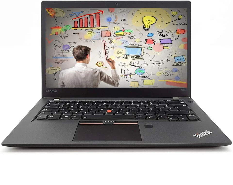 Lenovo ThinkPad T470S, 14" UltraBook, Intel Core i5, 512GB SSD, 16GB RAM, W10PRO - Image 2 of 2