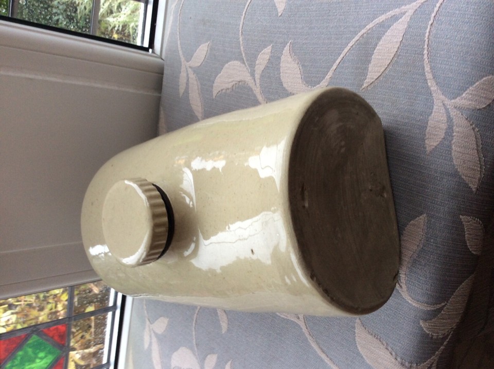 STONEWARE HOT WATER BOTTLE UNBRANDED eBay