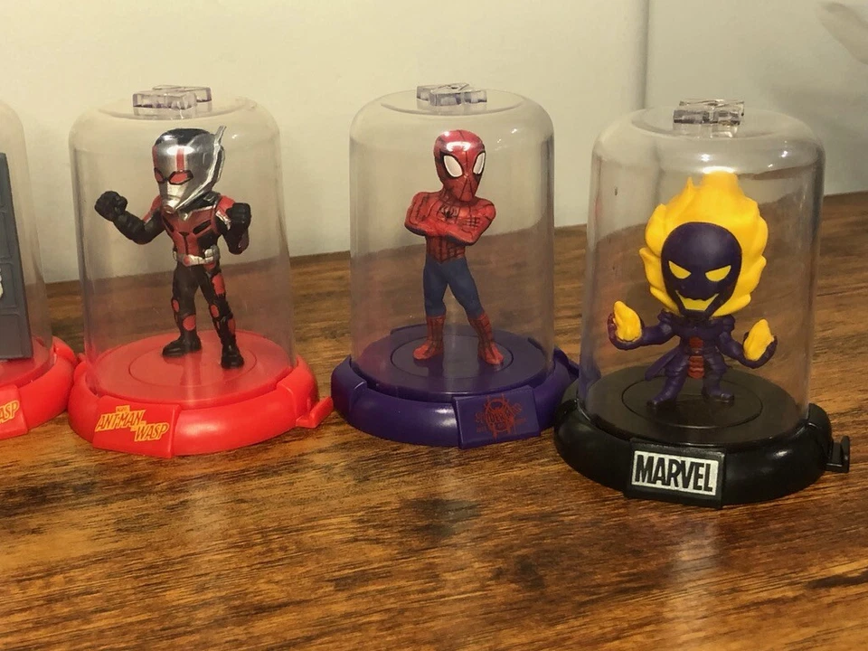 Zag Toys Marvel Lote 10 Vengadores Spider-Man Ant-Man Dr. Strange Miles Ghost Rider Foto 2 de 4