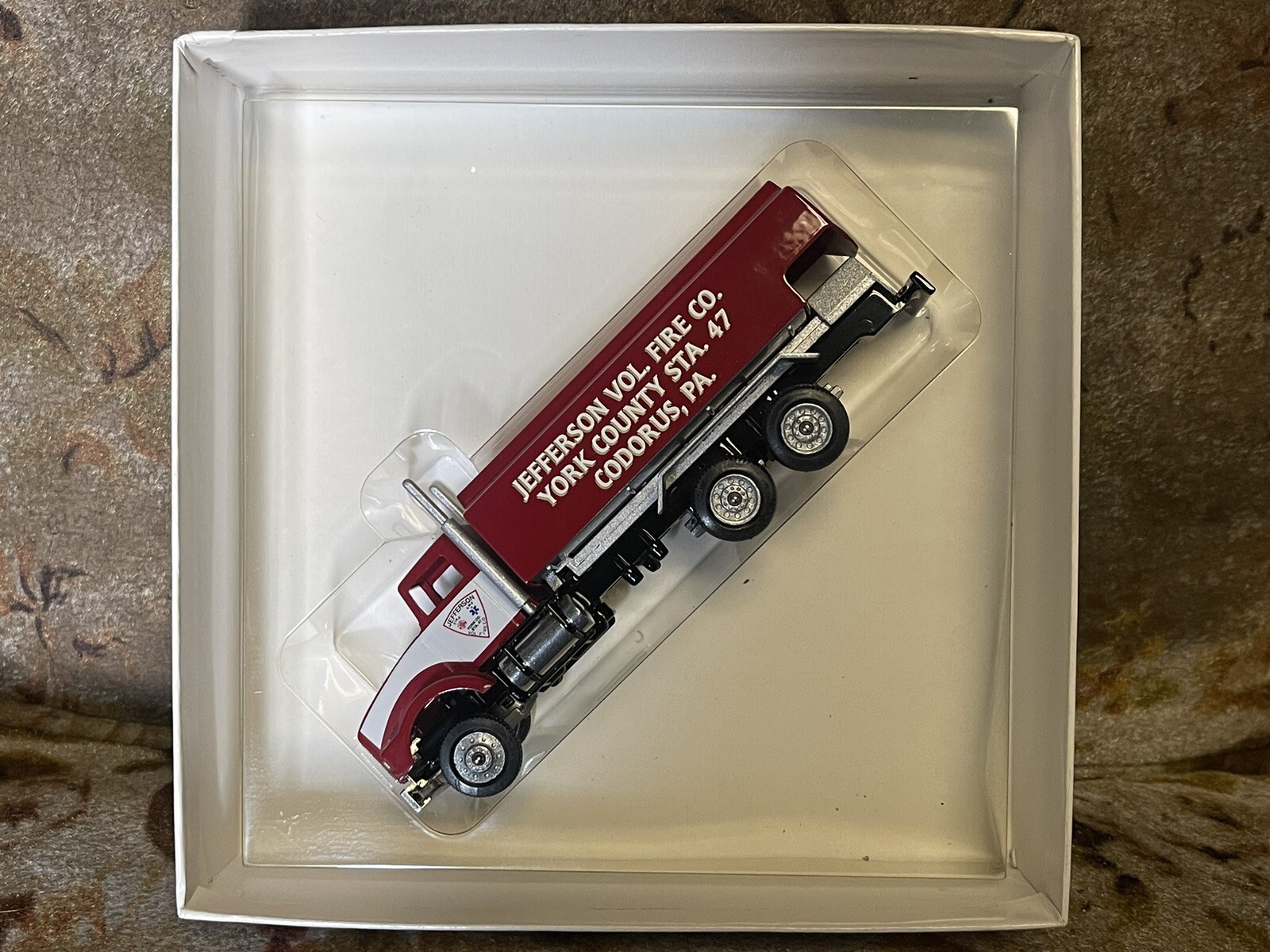 Vintage Winross Jefferson Fire Co Station 47 Codorus PA Diecast Truck