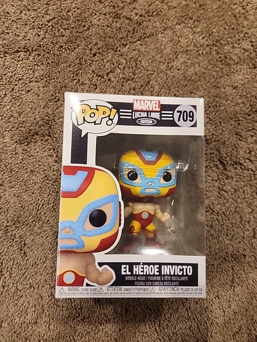Funko Pop! Marvel Lucha Libre Iron Man el heroe invicto 709