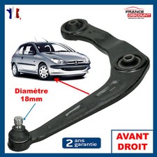 Triangle de suspension Peugeot 206