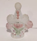 Fenton Opalescent ￼Clown Figurine Vintage 1985