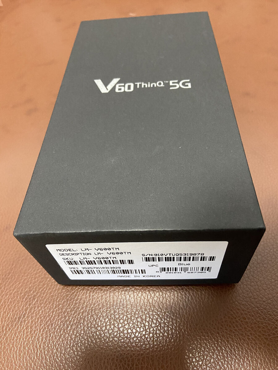 LG V60 THINQ 5G LM-V600AM (For AT&T,Unlocked) 128GB+8GB RAM LG V60 THINQ 5G LM-V600AM (For AT&T,Unlocked) 128GB+8GB RAM