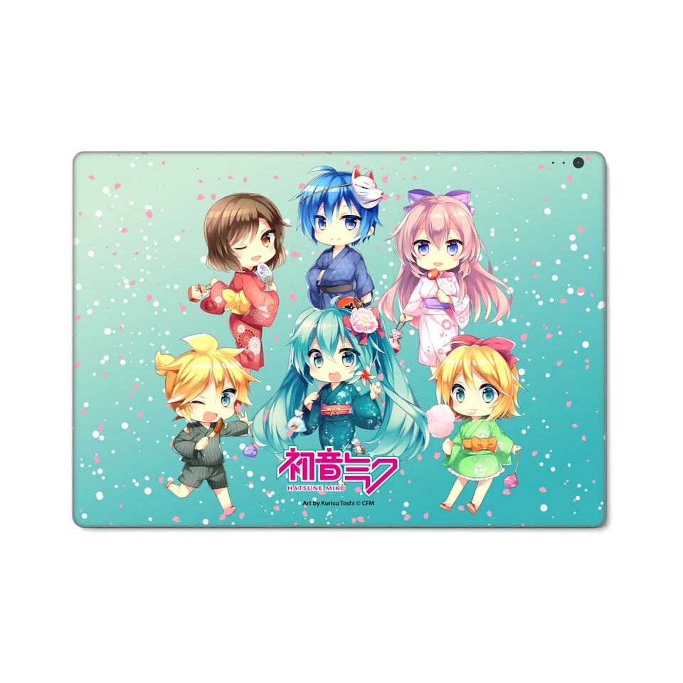 OFICIAL HATSUNE MIKU GRÁFICOS VINILO PEGATINA CALCOMANÍA PARA SUPERFICIE MICROSOFT Foto 2 de 4