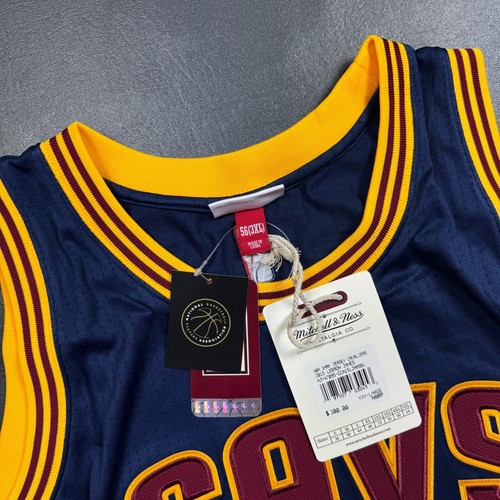 100% Authentic Lebron James Mitchell & Ness 2015 2016 Cavaliers Jersey 56 3XL - Picture 2 of 7