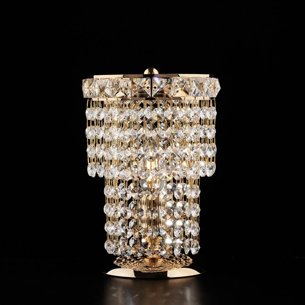 Lustre en Cristal Classique Design Or LEO-PARIGI-6