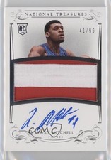 2013-14 Panini National Treasures Rookie 41/99 Tony Mitchell #105 Patch Auto 0s3