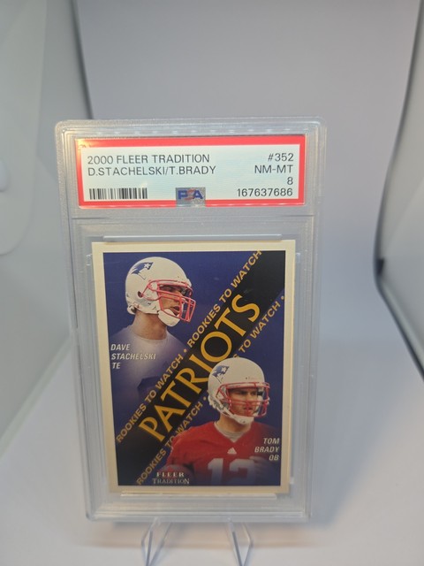 Tom Brady 2000 Fleer Fleer Tradition
