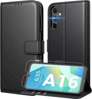HandyhüLle Samsung Galaxy A16 5G KlapphüLle Mit Rfid-Blockierung Und Kartenfach