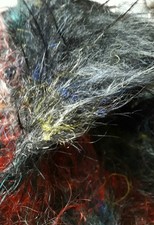 NEU! reines MOHAIR! großer SCHAL-STOLA ÜBERWURF  Maße/Text 