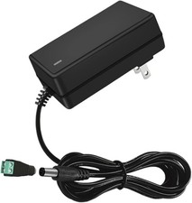 24V 1.5A Power Supply Adapter 100-240V AC to DC Converter W/ 5.5X2.5Mm Plug for