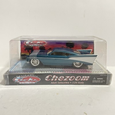 Classic Metal Works Chezoom 1:24 Kalifornia Kicks Boyd Coddington 57 Chevy Teal