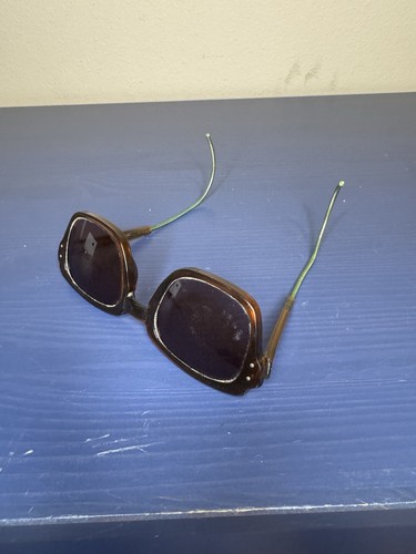 Vintage 1970s Romco Eyeglasses Frames Only Burnt Orange 4 3/4-6 3/4 HA 52-24 LO - Picture 9 of 13
