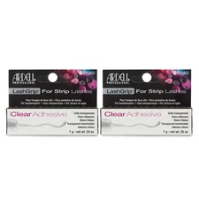 Ardell LashGrip Eyelash Adhesive for 0.25 Ounce (Pack of 2), Clear 