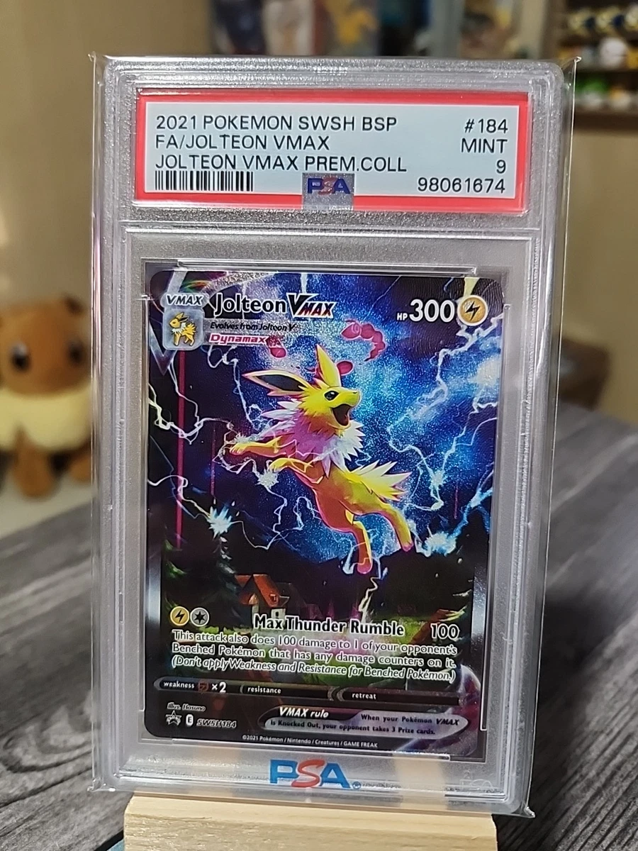 Jolteon VMAX SWSH184 SWSH: Sword & Shield Promo Cards for sale | eBay