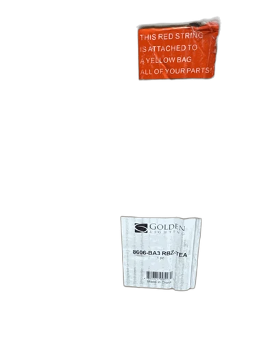 Golden Lighting Homestead Collection 3-Light Rubbed Bronze Bath Vanity Light - Picture 6 of 6