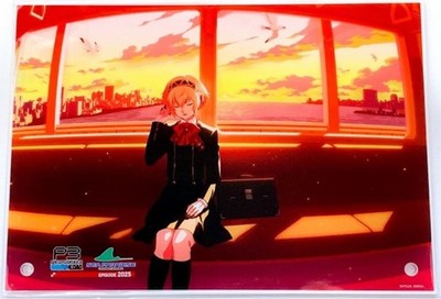 PERSONA 3 RELOAD × Hakkeijima SEA PARADISE AEGIS B5 Acrylic Stand NEW from Japan