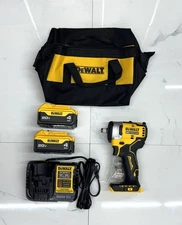 New DeWalt DCF911B 20V 1/2" Impact Wrench Removes Lug Nuts Kit 2-4.0ah