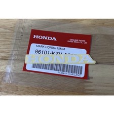 OEM Emblem Ornament Badge Sticker 75 mm Fits For Honda Super Cub 86101-K7V-A80ZB