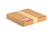 7-inch 45 RPM Record Mailers, 7.5x7.5x1.1 inch Shipping Boxes 25 Pack