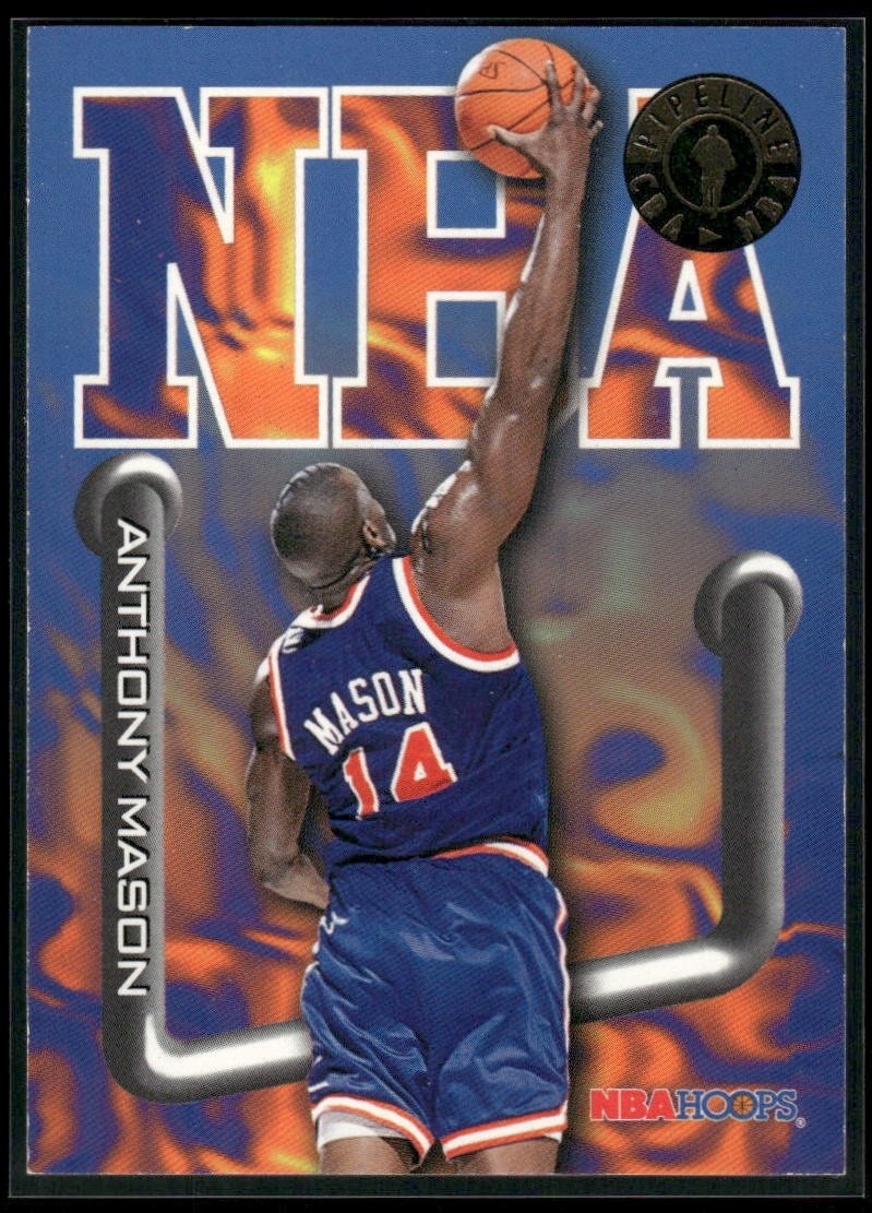 1995-96 NBA Hoops - Pipeline CBA NBA Chucky Brown, Anthony Mason #231