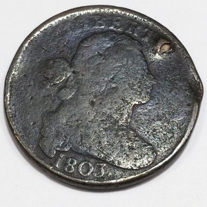 1803 Draped Bust Large Cent Beautiful Coin Rare Date