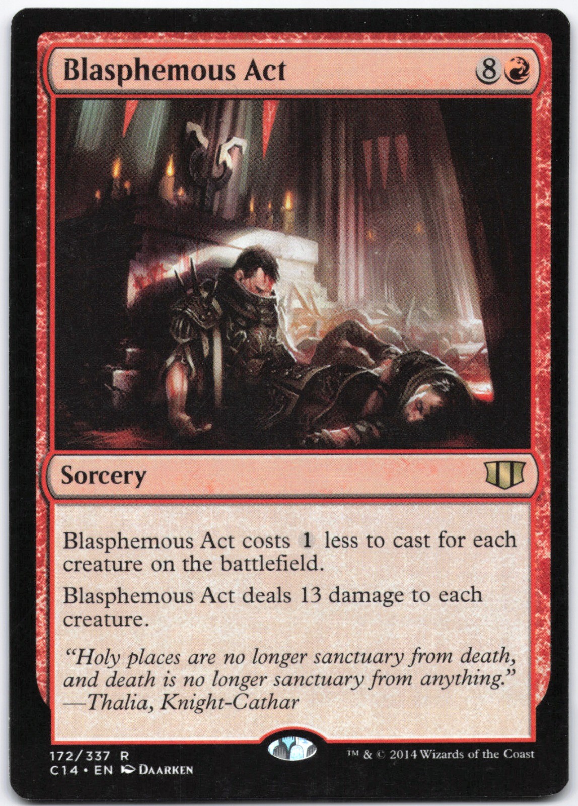 Blasphemous Act Normal R Commander 2014 172 NM