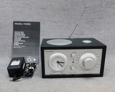 Tivoli Audio Model Three AM/FM Clock Radio Henry Kloss Black Clean Works Used
