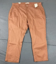 Signature by Levi Strauss Gold Label Everyday Straight Women's 22 Burnish Brown