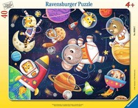 Kinderpuzzle Ravensburger Tierische Astronauten 30-48 Teile Ab 4 Jahre