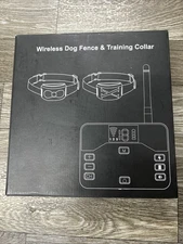 MIMOFPET Wireless Dog Fence for 2 Dogs - 25FT to 3500FT No Static Electric Fence