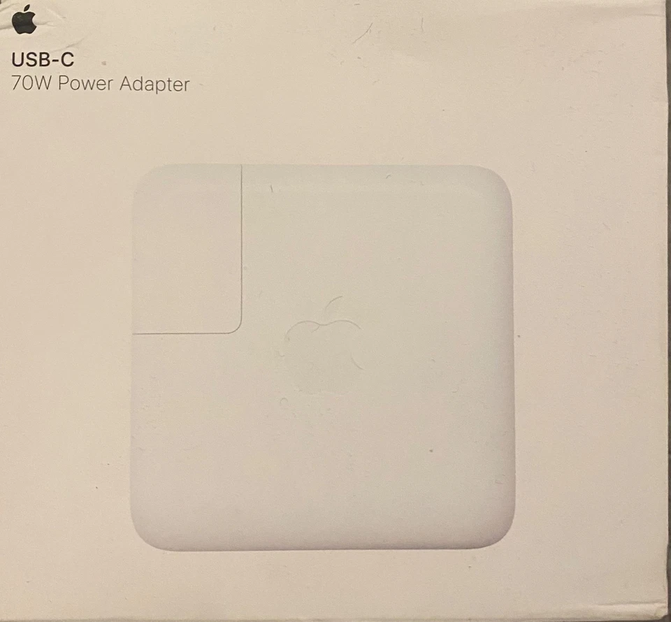 Apple 70W USB-C Power Adapter White A2743 MXN53B/A For Apple genuine