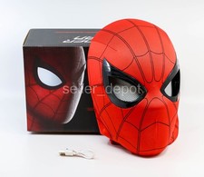 NEW Spider-Man Mask Movie Super Hero Masks chin controlled blink eyes with light