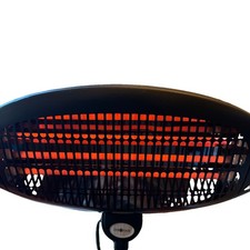 Debonair Adustable Height Indoor & Outdoor Use Waterproof Patio Heater - Quartz