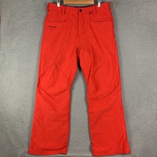 Volcom Carbon Snowboard Pants Mens Large L Re...