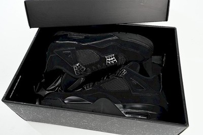 Size 7.5 - Air Jordan 4 Retro 2025 Black Cat for sale online | eBay