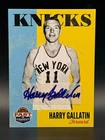 2011-12 Panini Past & Present Signatures HARRY GALLATIN #186 Auto HOF