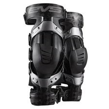 EVS AXISS-BK/GY-SP Axis Sport Knee Brace Pair Black/Black/Grey - Small