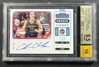 CAITLIN CLARK BGS 9.5 2024 PANINI WNBA ROOKIE ROYALTY #1 CONTENDERS VAR AUTO /49