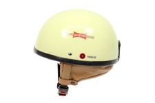 Halbschalenhelm Größe XXL mit Aufschrift "perfekt" - elfenbein