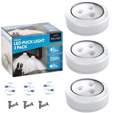 Under Cabinet Lighting White Battery Operated LED Kitchen Cabinet Lighting