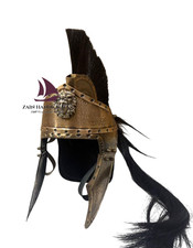 ZAIN Roman Centurion Helmet Wearable Gallic Style Display Stand Halloween Gift
