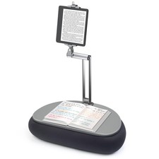 Tall Tablet Pillow Stand, Long Arm Adjustable Kindle Pillow Holder for Readin...