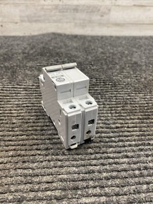 ALLEN BRADLEY G200 1492-CB2 SER C CIRCUIT BREAKER 2 POLE 20A 5HP 1PH